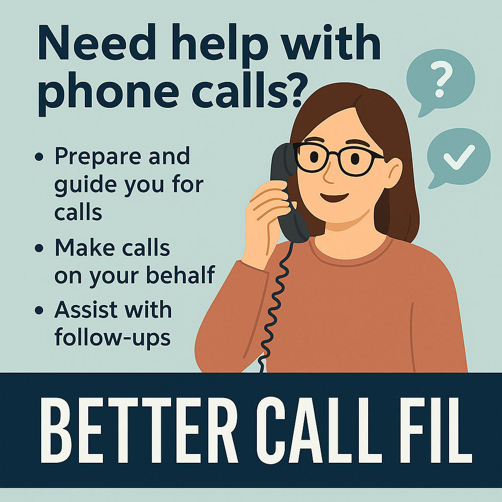 help with phone calls